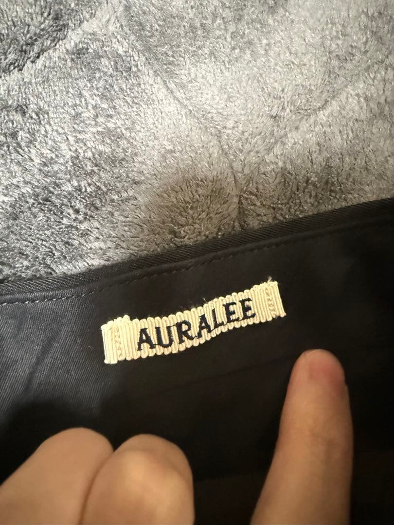 パンツ auralee LIGHT WOOL MAX GABARDINE SLACKS