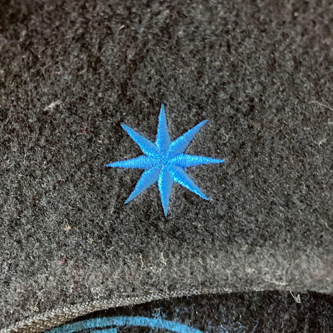 CA4LA x GDC ウール ビッグ ベレー帽 ブラック