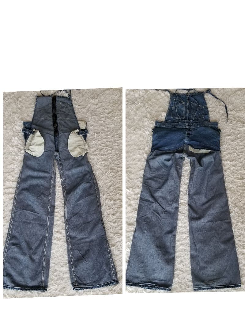 JOHNBULLジョンブル／フレンチサロペット／オールイン1／フレア／大きい