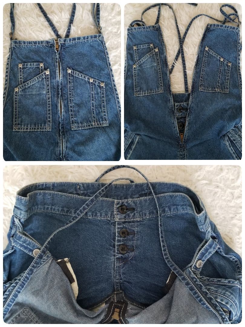 JOHNBULLジョンブル／フレンチサロペット／オールイン1／フレア／大きい