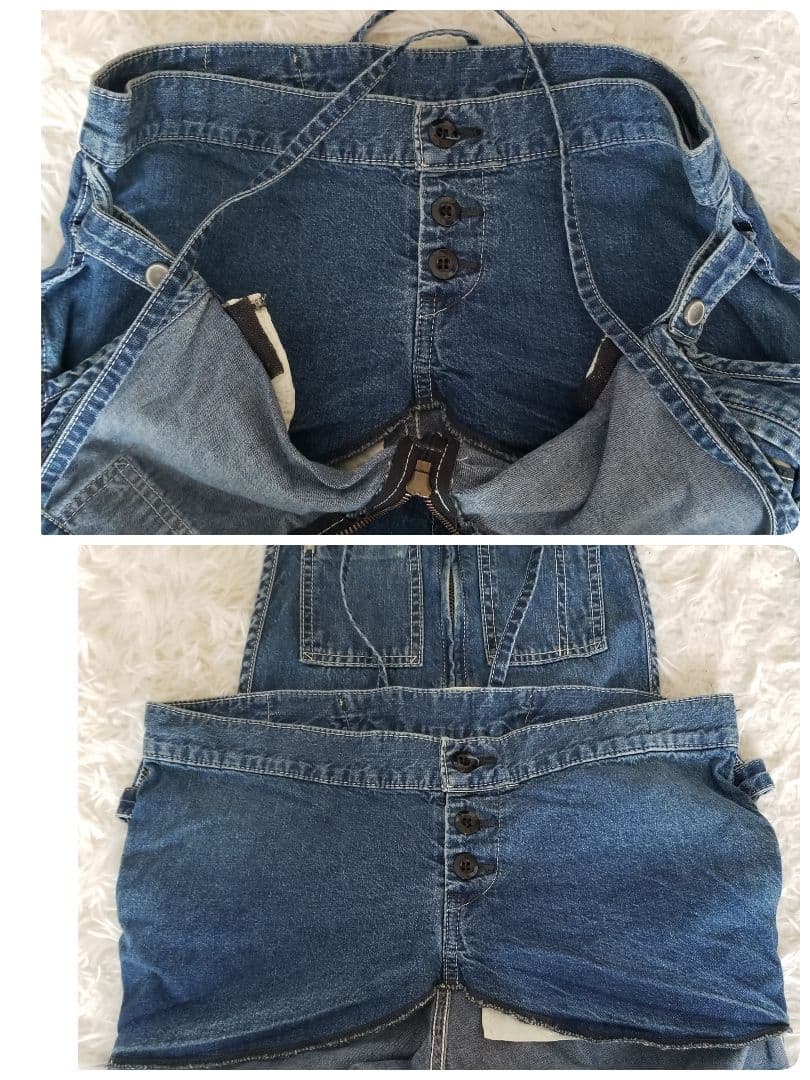 JOHNBULLジョンブル／フレンチサロペット／オールイン1／フレア／大きい