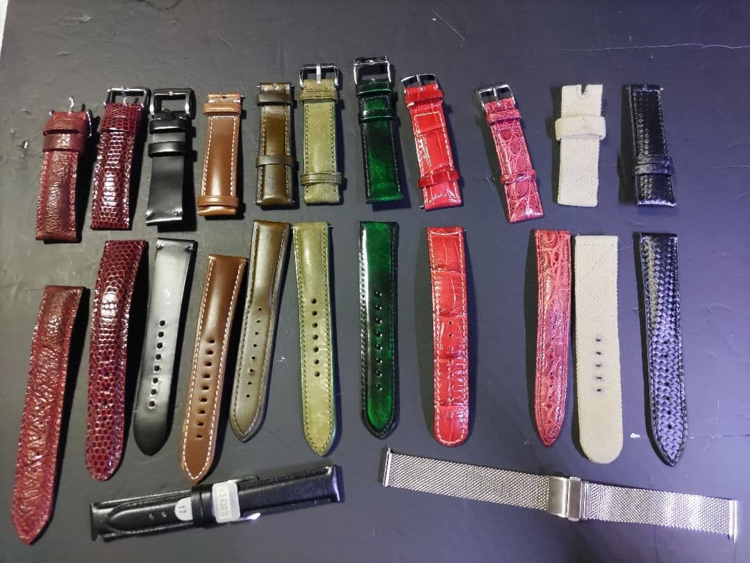 腕時計ベルト ② 20㎜をメインに21㎜や他のも
