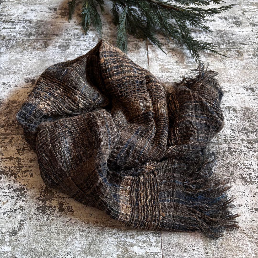 [Maki Textile] 真木テキスタイル 手織りストール