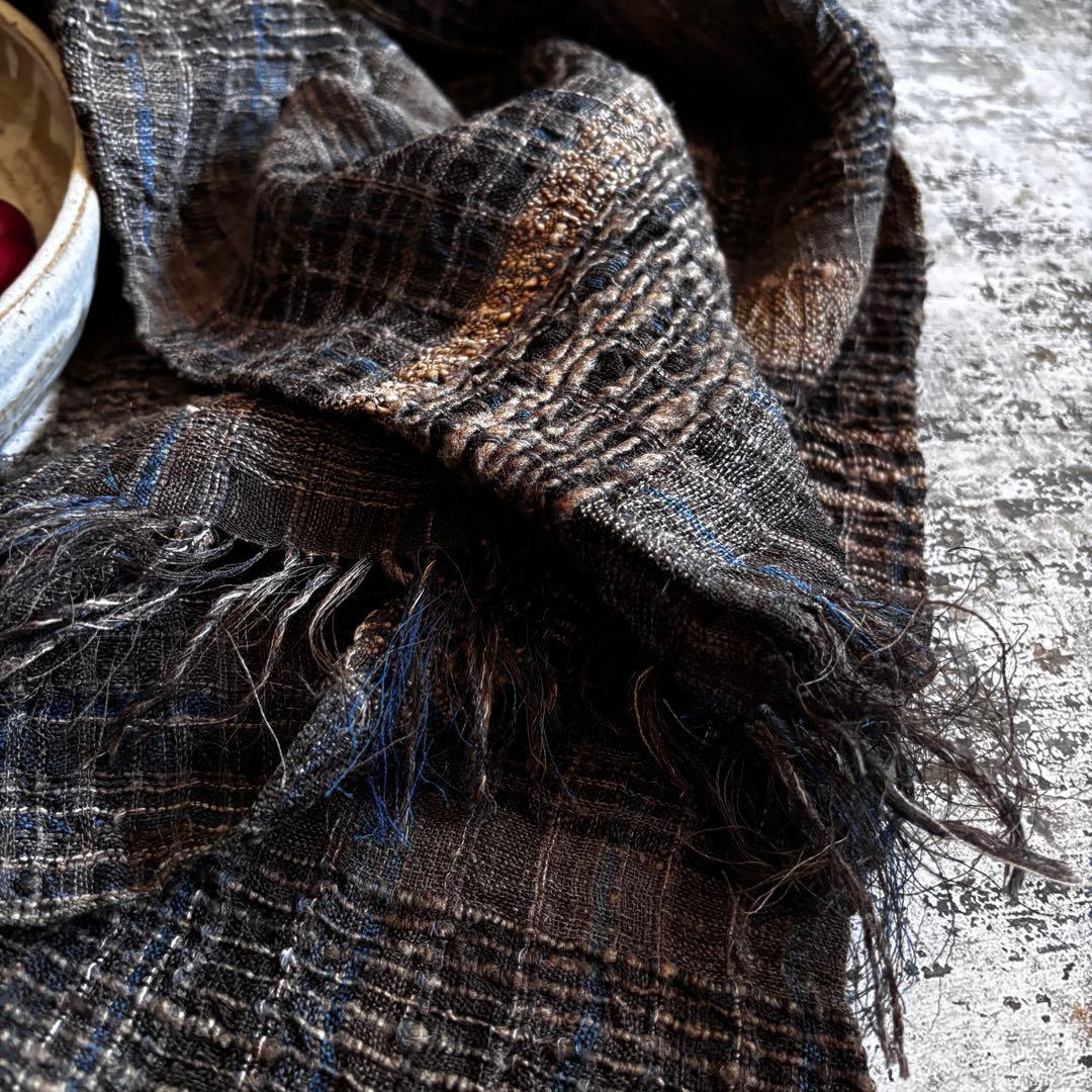 [Maki Textile] 真木テキスタイル 手織りストール