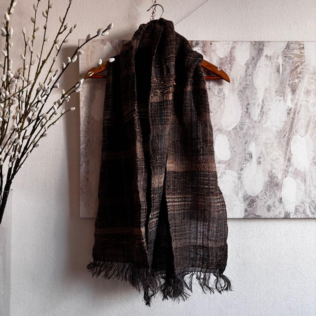[Maki Textile] 真木テキスタイル 手織りストール