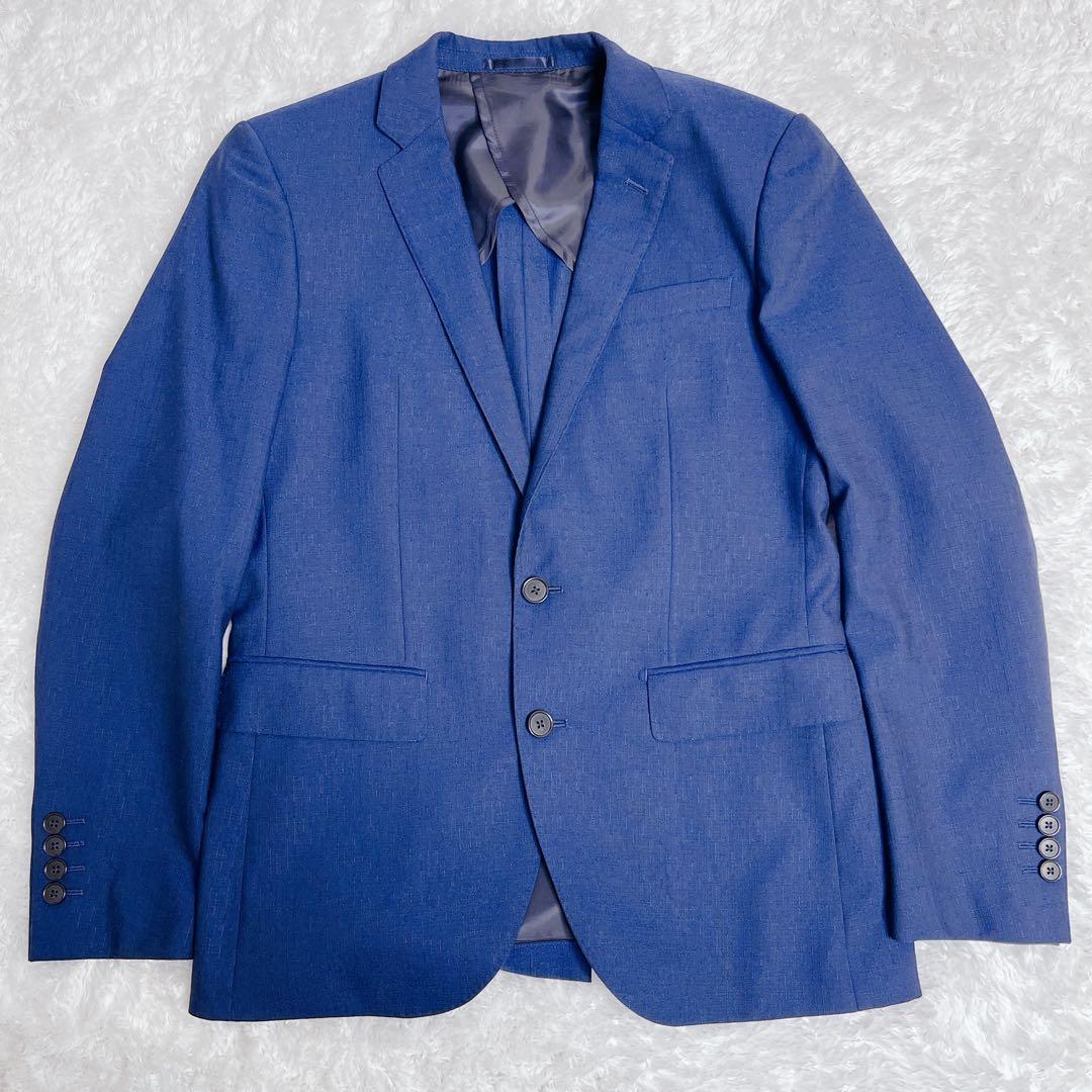 nano universe スーツ セットアップ REDA ブルー サイズ48