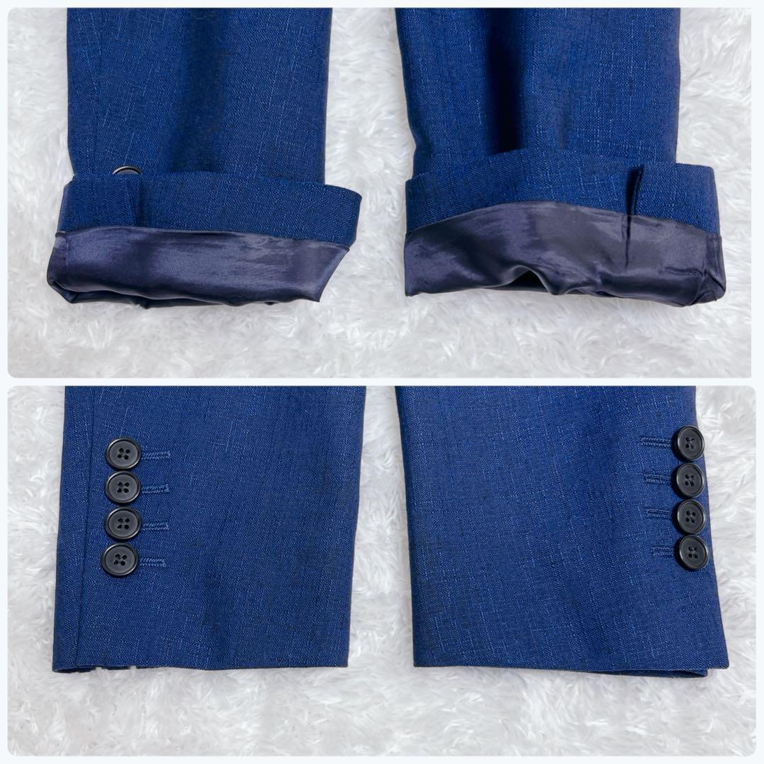 nano universe スーツ セットアップ REDA ブルー サイズ48