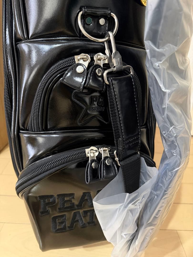 PEARLYGATES 希少BLACK モデルキャディバッグ パーリーゲイツ