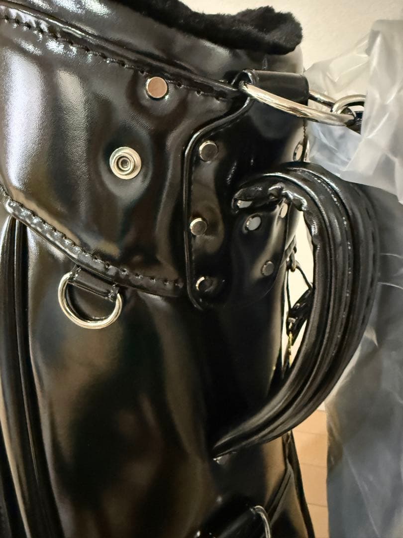 PEARLYGATES 希少BLACK モデルキャディバッグ パーリーゲイツ