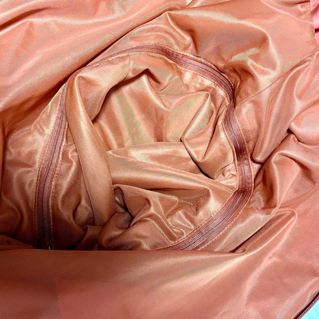 【極美品】パーリーゲイツ　ナイロン　フリースライナー付き　オレンジ　ゴルフ　XL