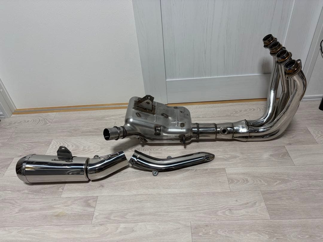 Z900RS 2BL 純正マフラーサイレンサー　エキゾーストパイプ　ヒートガード