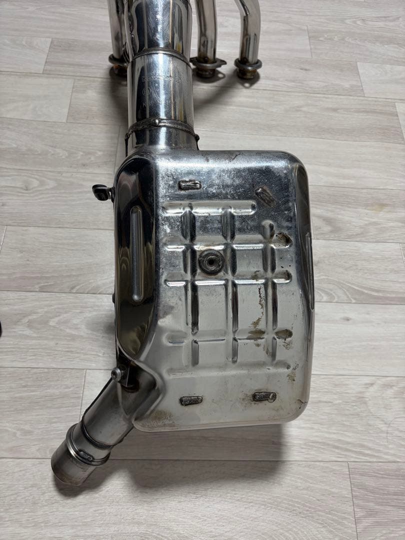 Z900RS 2BL 純正マフラーサイレンサー　エキゾーストパイプ　ヒートガード