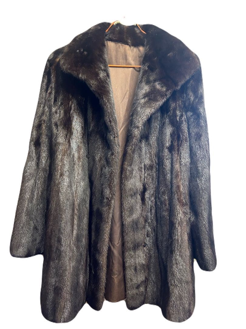 BLACKGLAMA ブラックグラマ　毛皮コート ミンク ブラウン