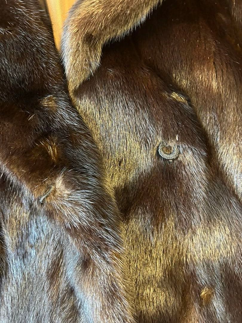 BLACKGLAMA ブラックグラマ　毛皮コート ミンク ブラウン