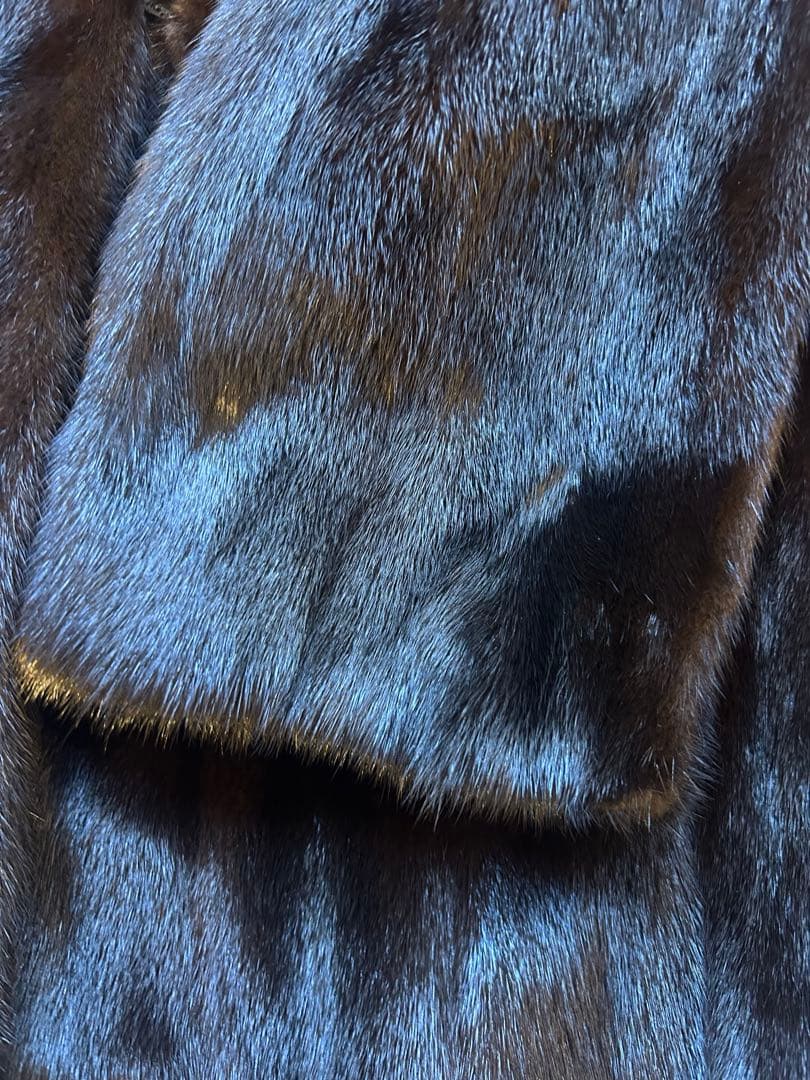 BLACKGLAMA ブラックグラマ　毛皮コート ミンク ブラウン