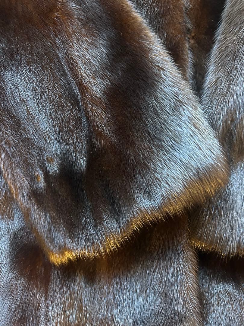 BLACKGLAMA ブラックグラマ　毛皮コート ミンク ブラウン