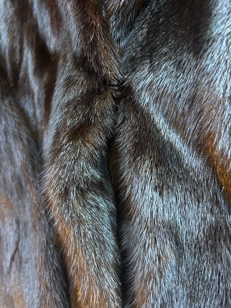 BLACKGLAMA ブラックグラマ　毛皮コート ミンク ブラウン