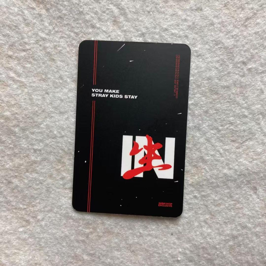 Straykids SKZ リノ IN生 SUBK 予約限定 トレカ