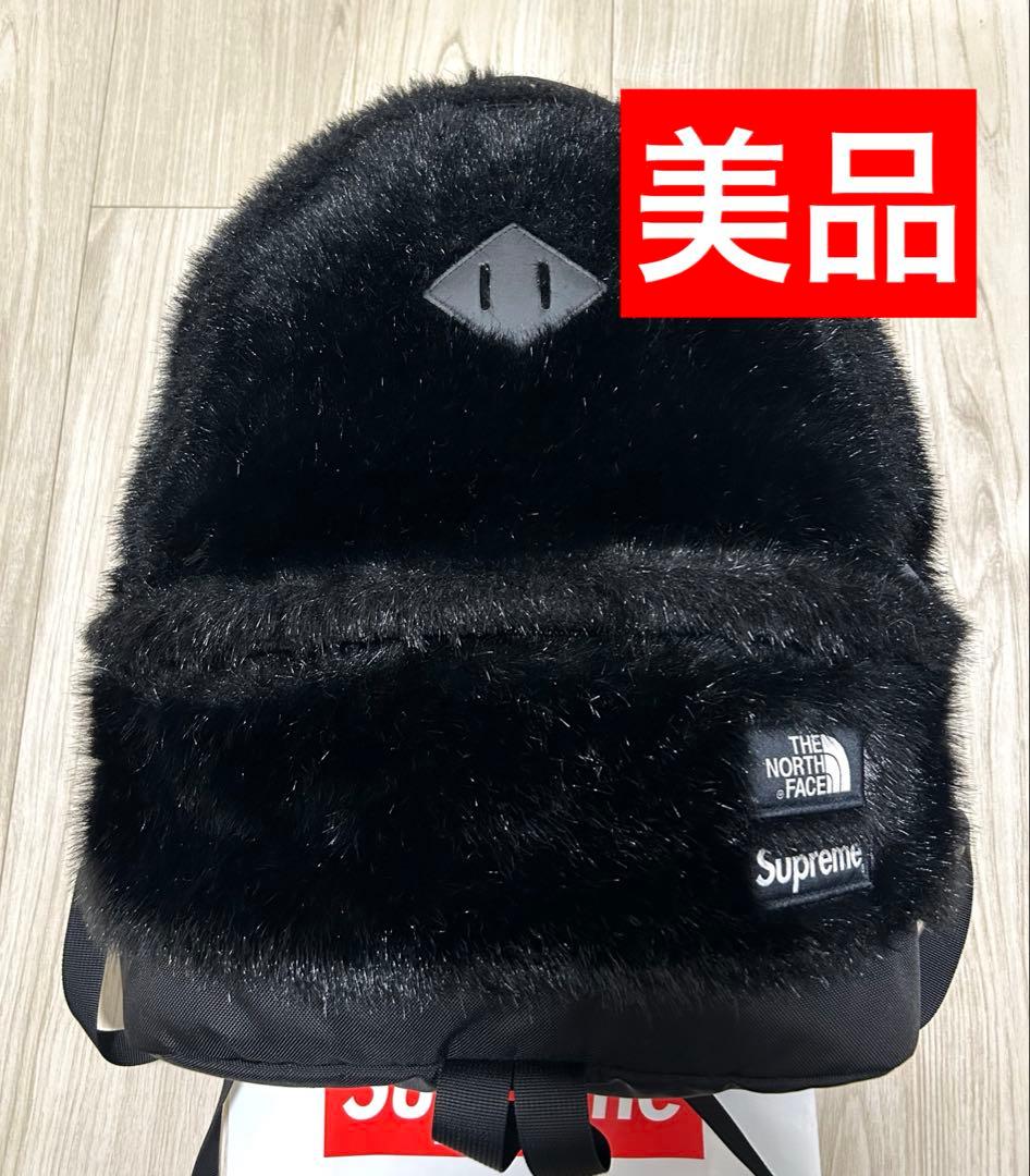 24時間以内発送 完売品 美品 TNF Faux Fur Backpack