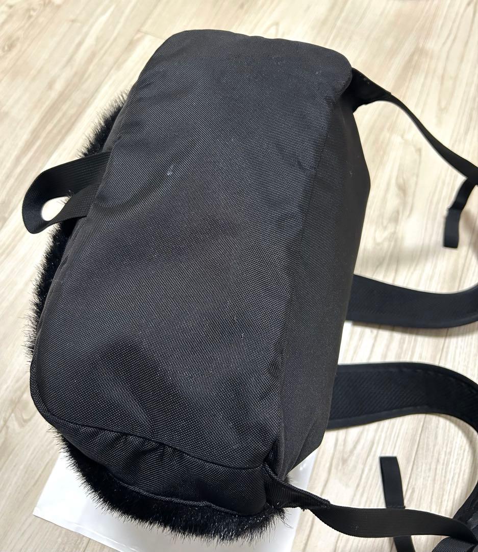 24時間以内発送 完売品 美品 TNF Faux Fur Backpack