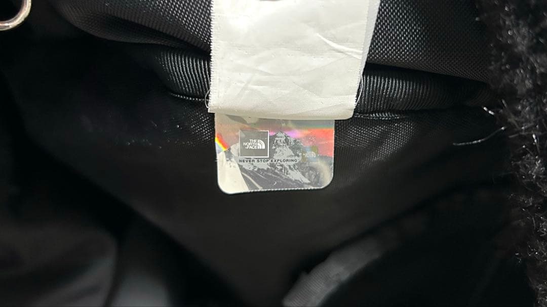 24時間以内発送 完売品 美品 TNF Faux Fur Backpack