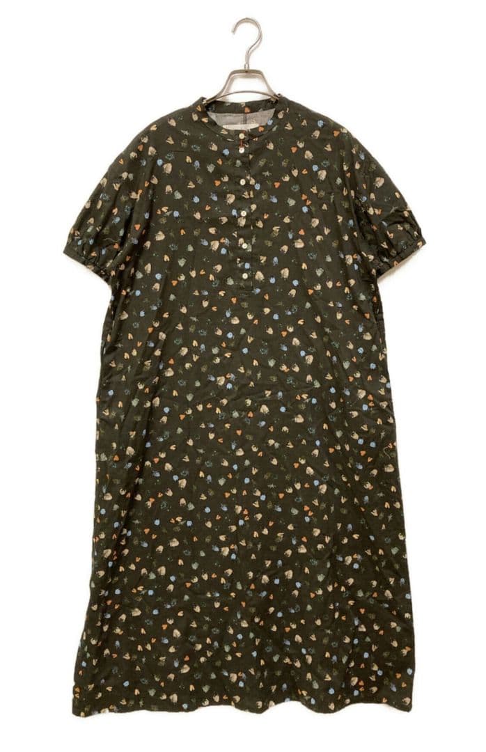 l'atelier du savon /ちぎりいちごプリントワンピース/タグ付き