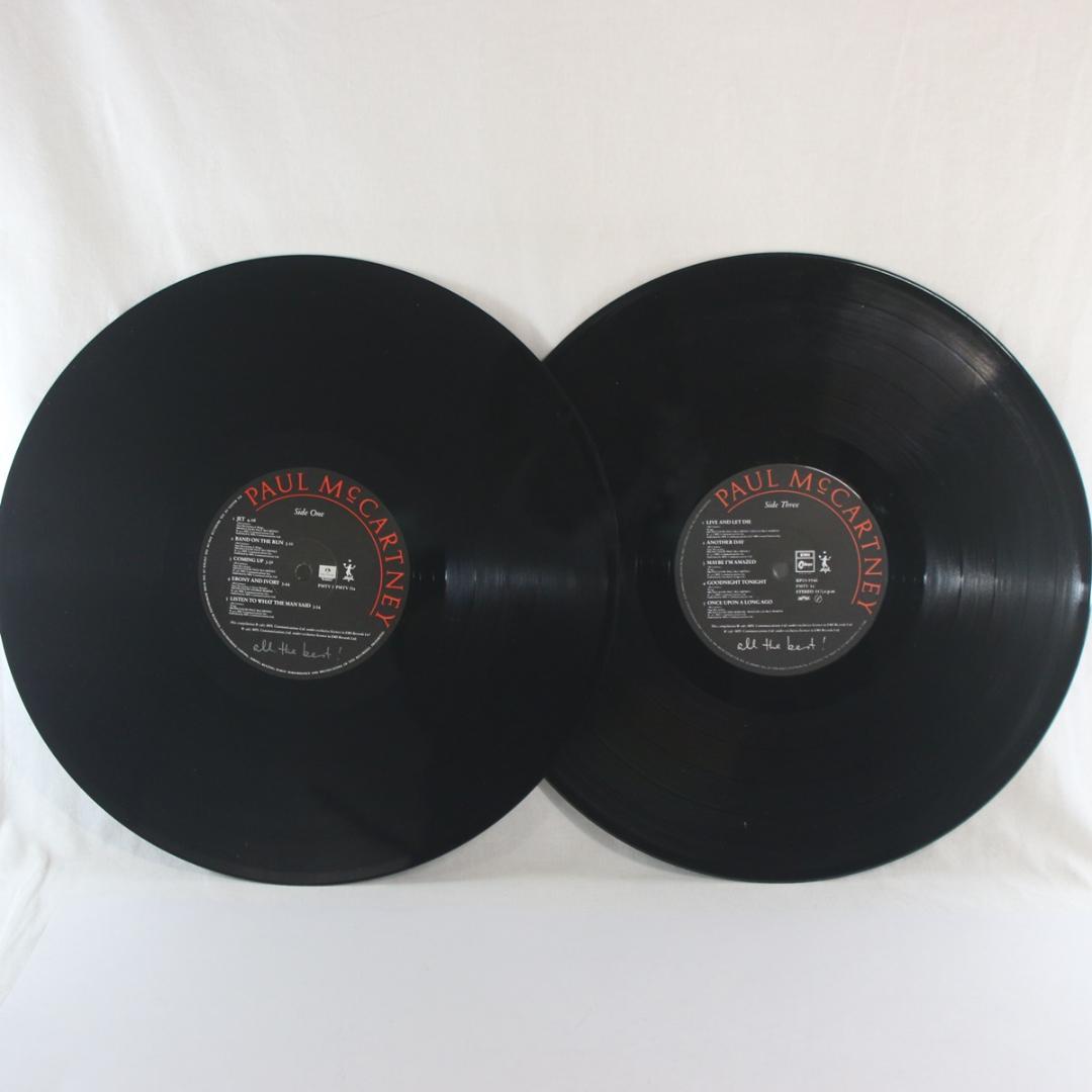 日本盤LP Paul McCartney All the best ステレオ