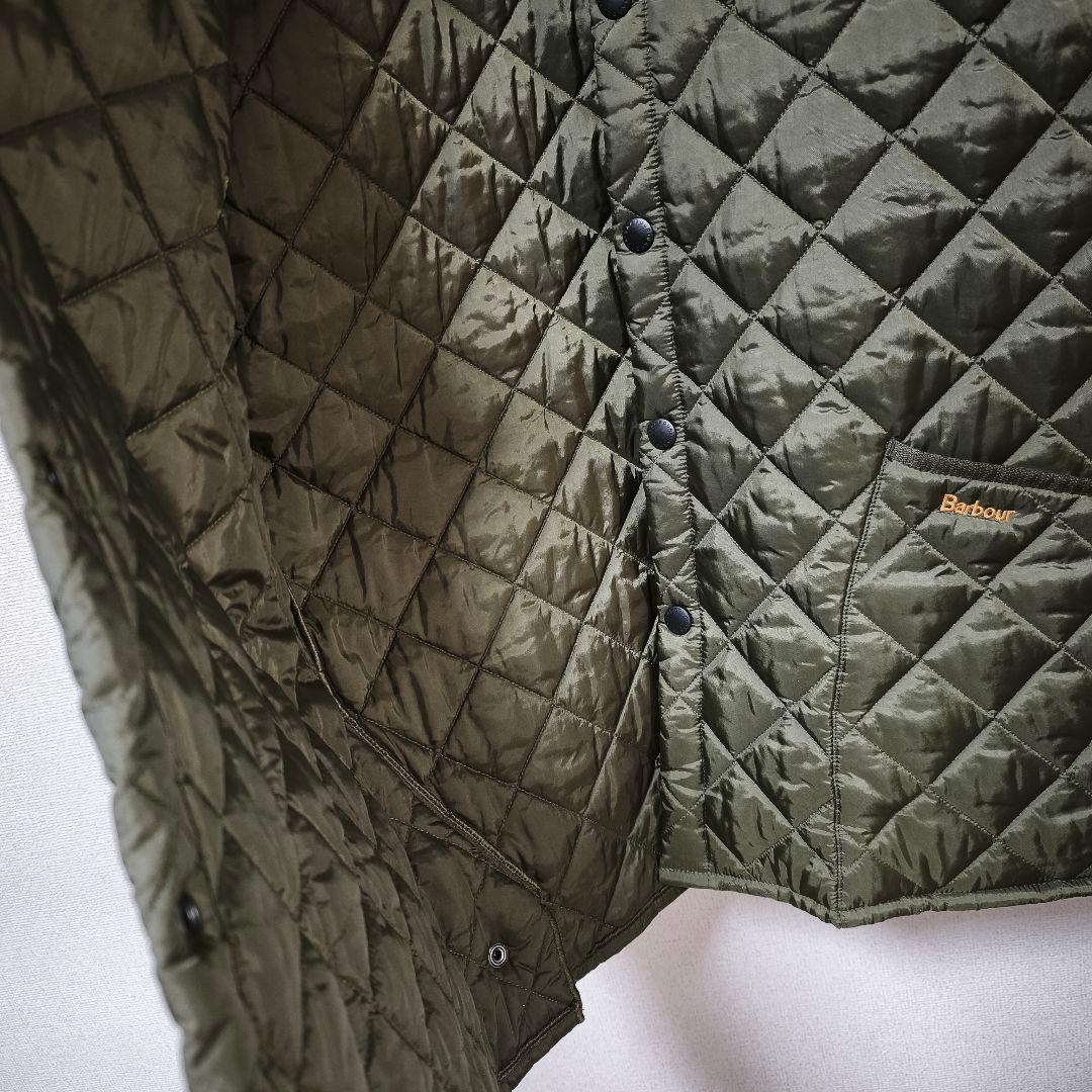 Barbour LIDDESDALE バブアー キルティング M オリーブ