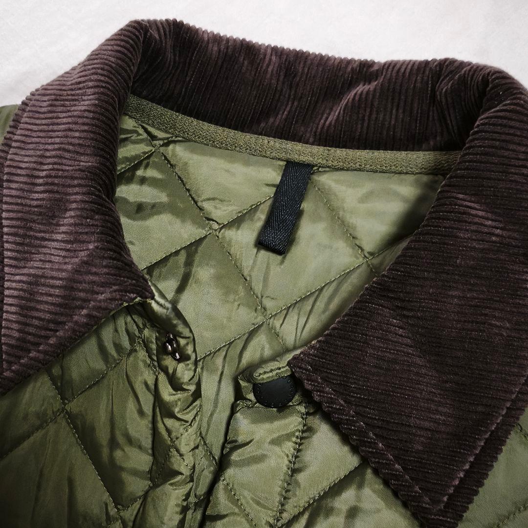 Barbour LIDDESDALE バブアー キルティング M オリーブ