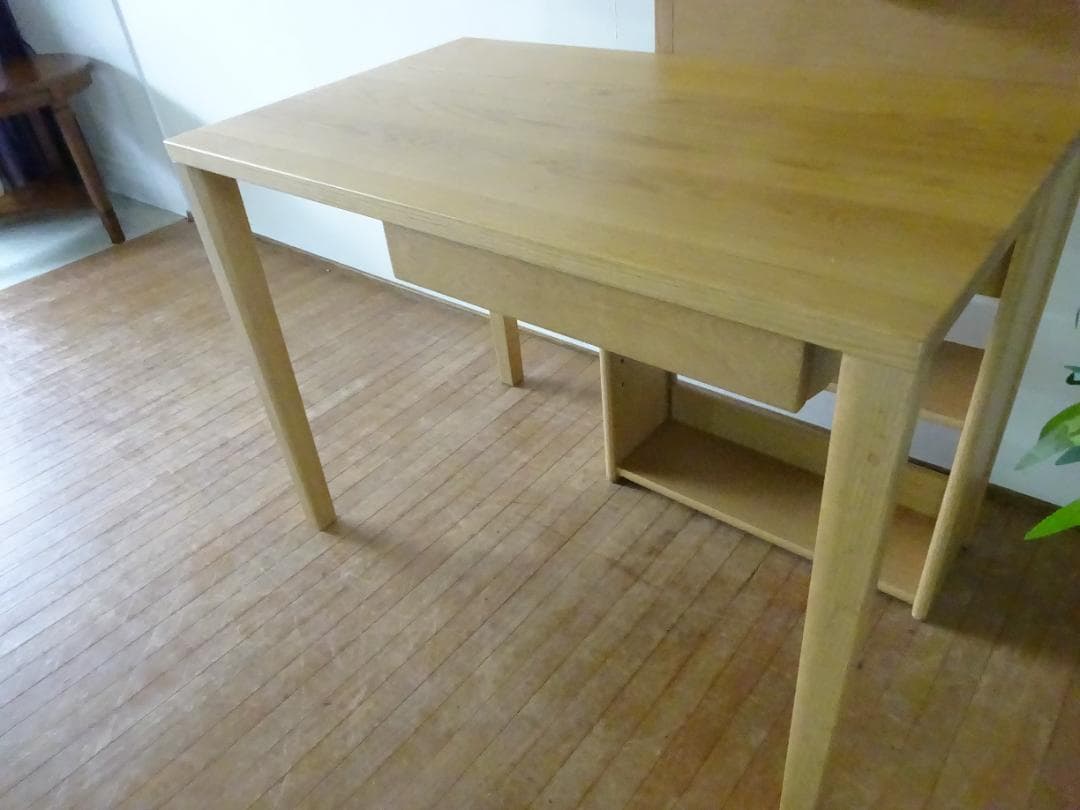 ayuayu　　デスク　机　№6000ユニット　書棚　　ナラ材　幅1000