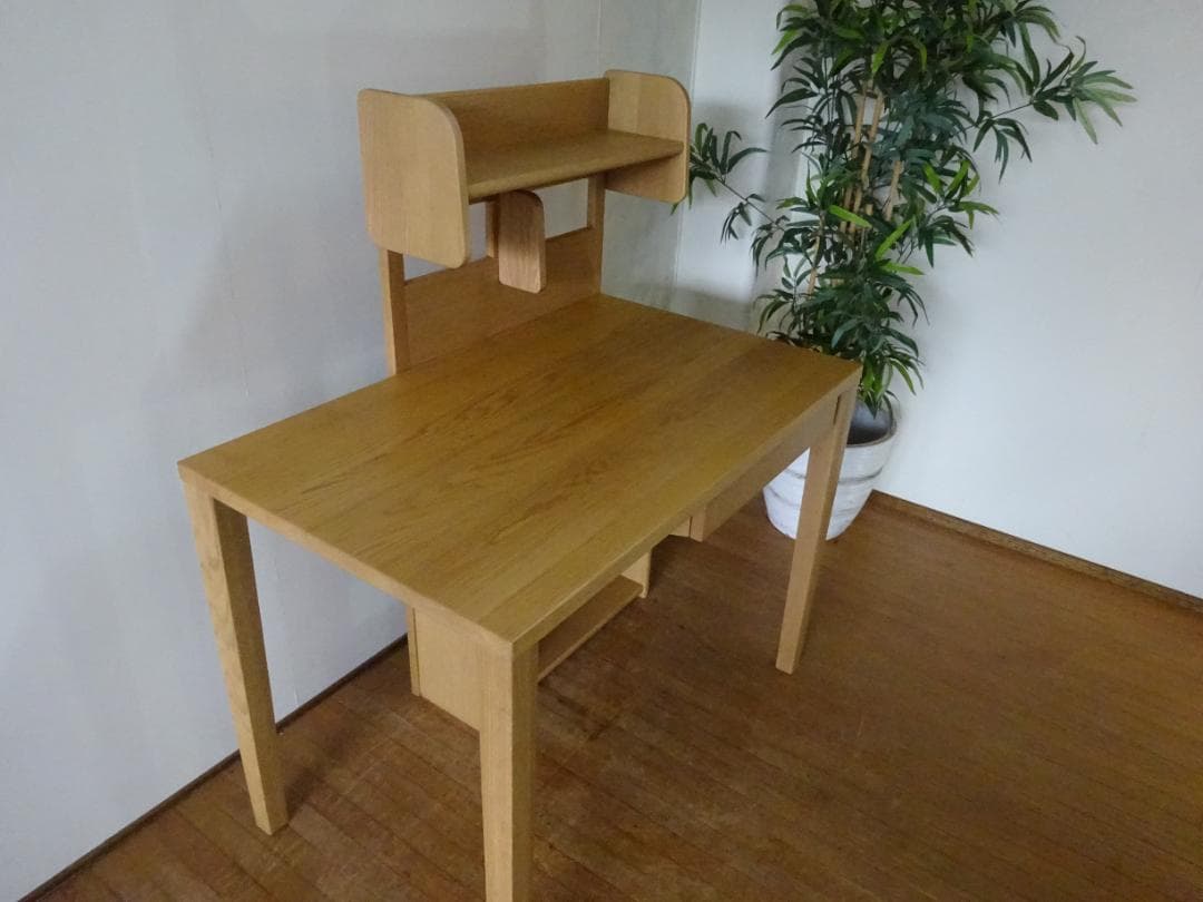 ayuayu　　デスク　机　№6000ユニット　書棚　　ナラ材　幅1000