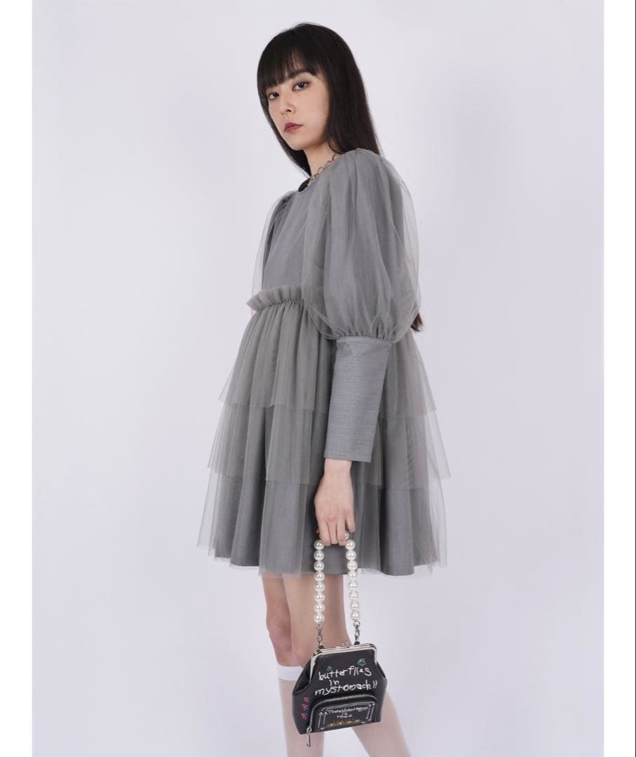 ワンピース pameo pose Coverd Mini Dress