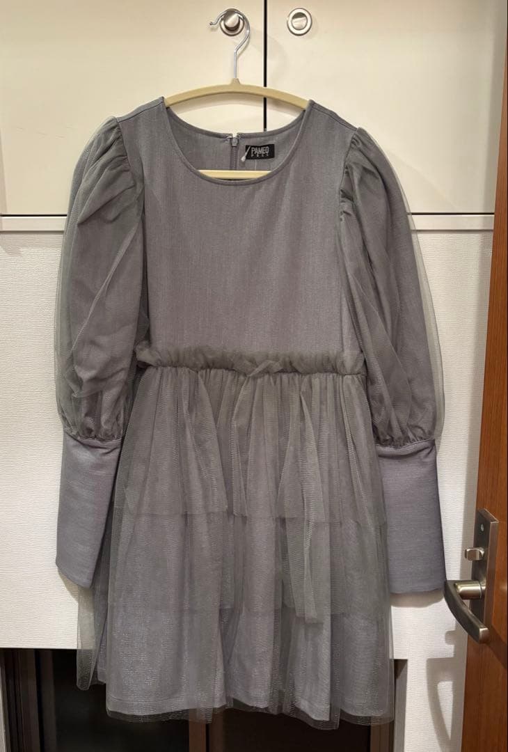 ワンピース pameo pose Coverd Mini Dress