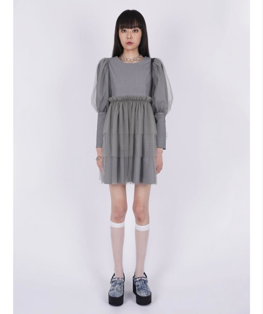 ワンピース pameo pose Coverd Mini Dress