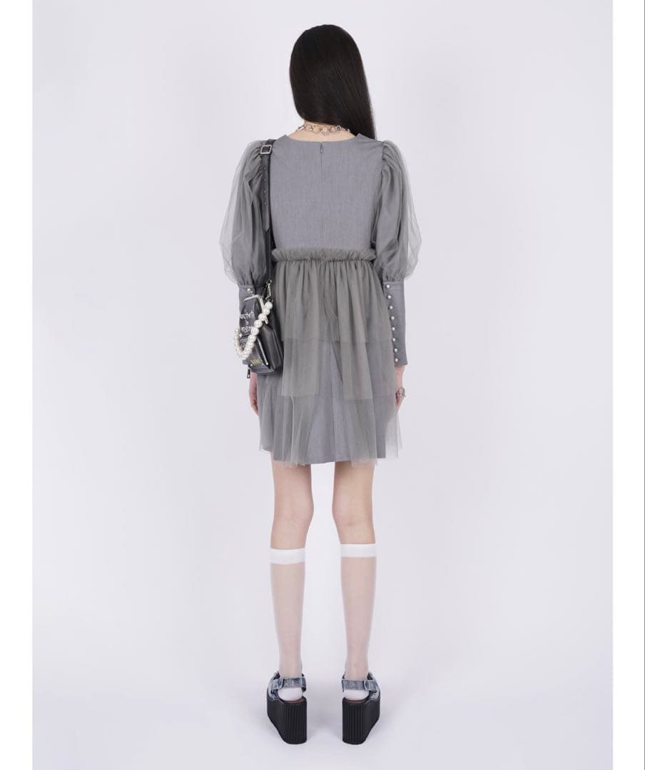 ワンピース pameo pose Coverd Mini Dress