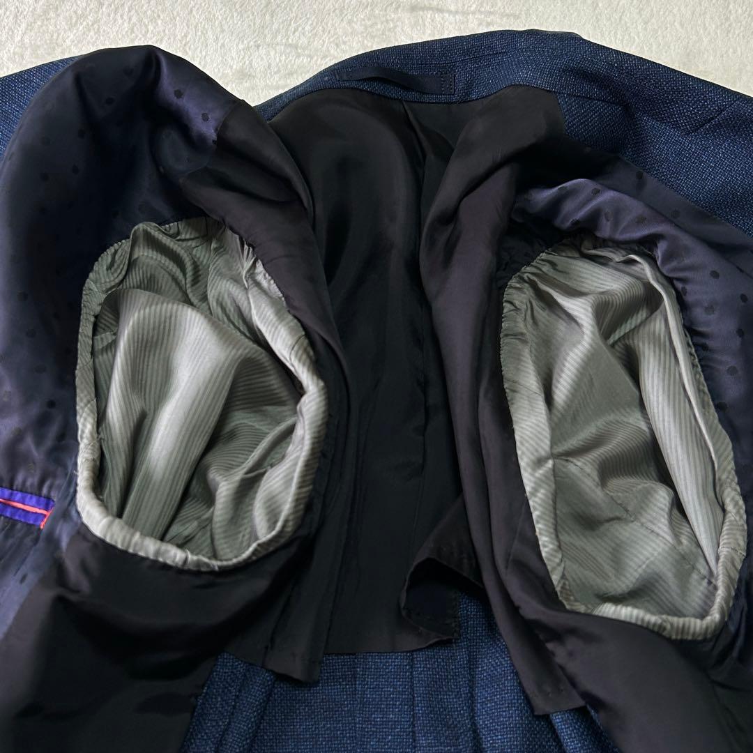 美品 現行 ポールスミス 定価6.6万 トラベル ウール テーラードジャケットM