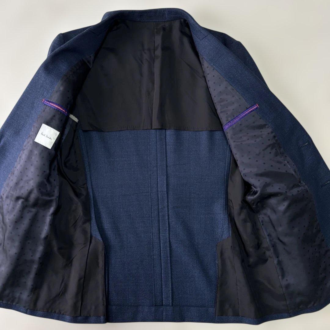 美品 現行 ポールスミス 定価6.6万 トラベル ウール テーラードジャケットM