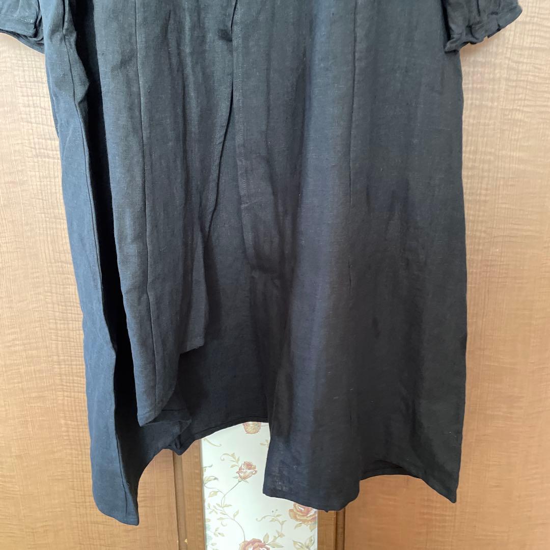 MAPLE新品サマンサモスモス立川限定　アシンメトリーワンピースブラック