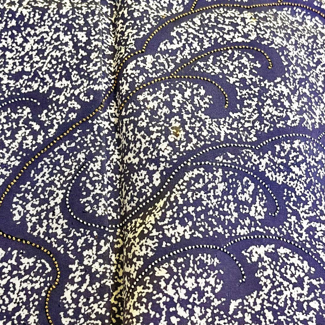 訪問着4点セット　正絹　たたき　相良刺繍　京友禅