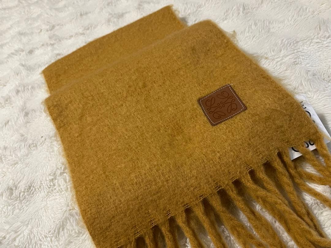 [新品未使用]LOEWEロエベ　冬　モヘヤ　マフラー　a-28003861