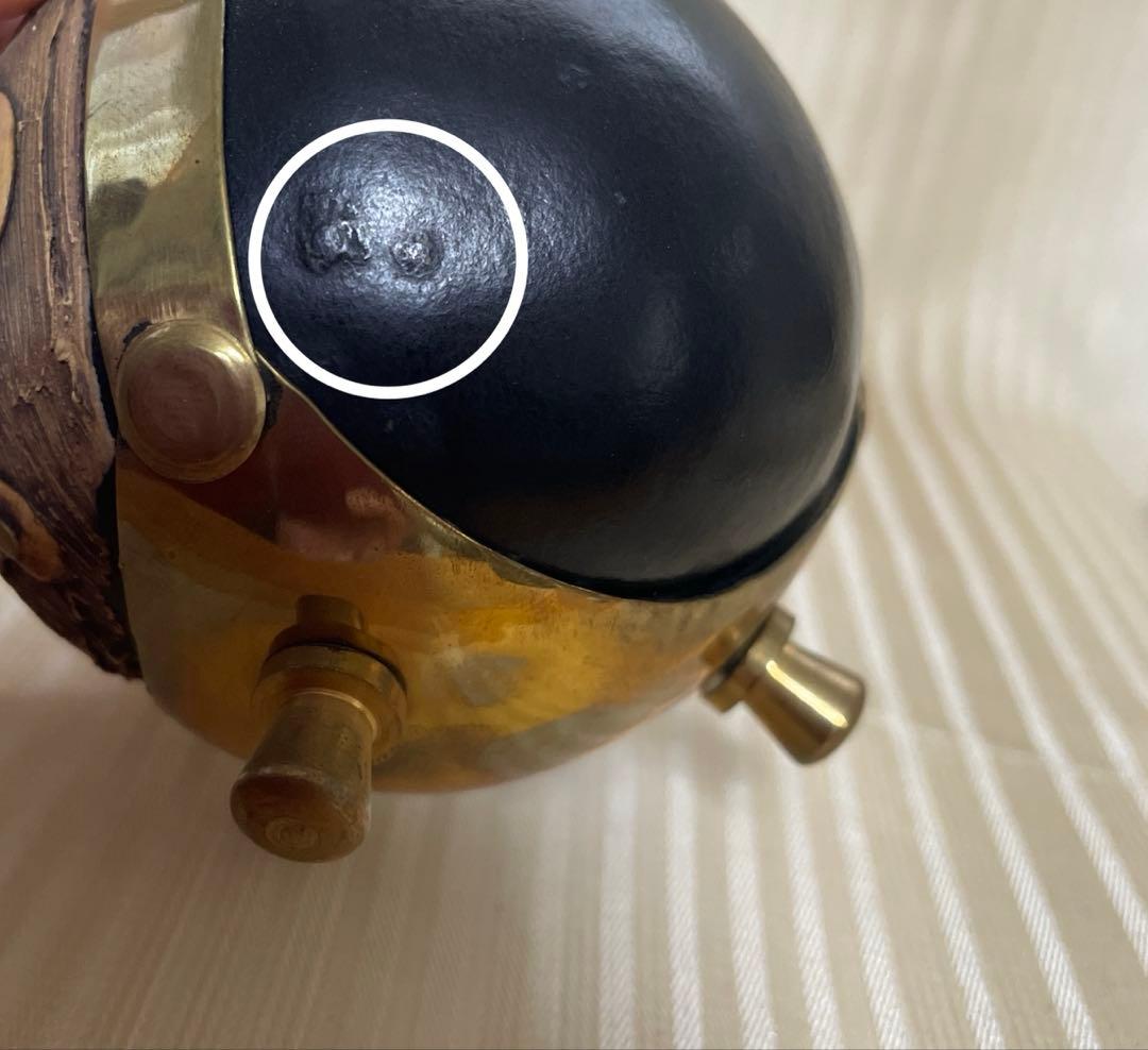 マテ茶器（マテ茶カップ）ボンビーリャ付き