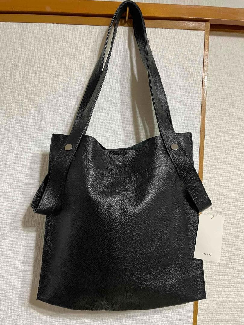 未使用品★BEAURE ヴュレ カウレザー 2デザイン ハンドル A4 トート