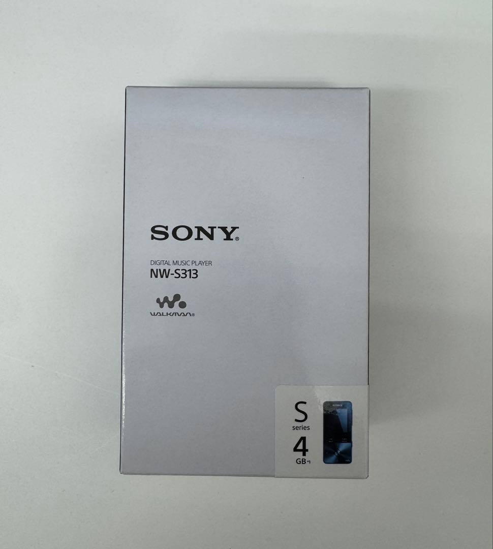 SONY NW-S313 デジタルミュージックプレーヤー 4GB ブラック