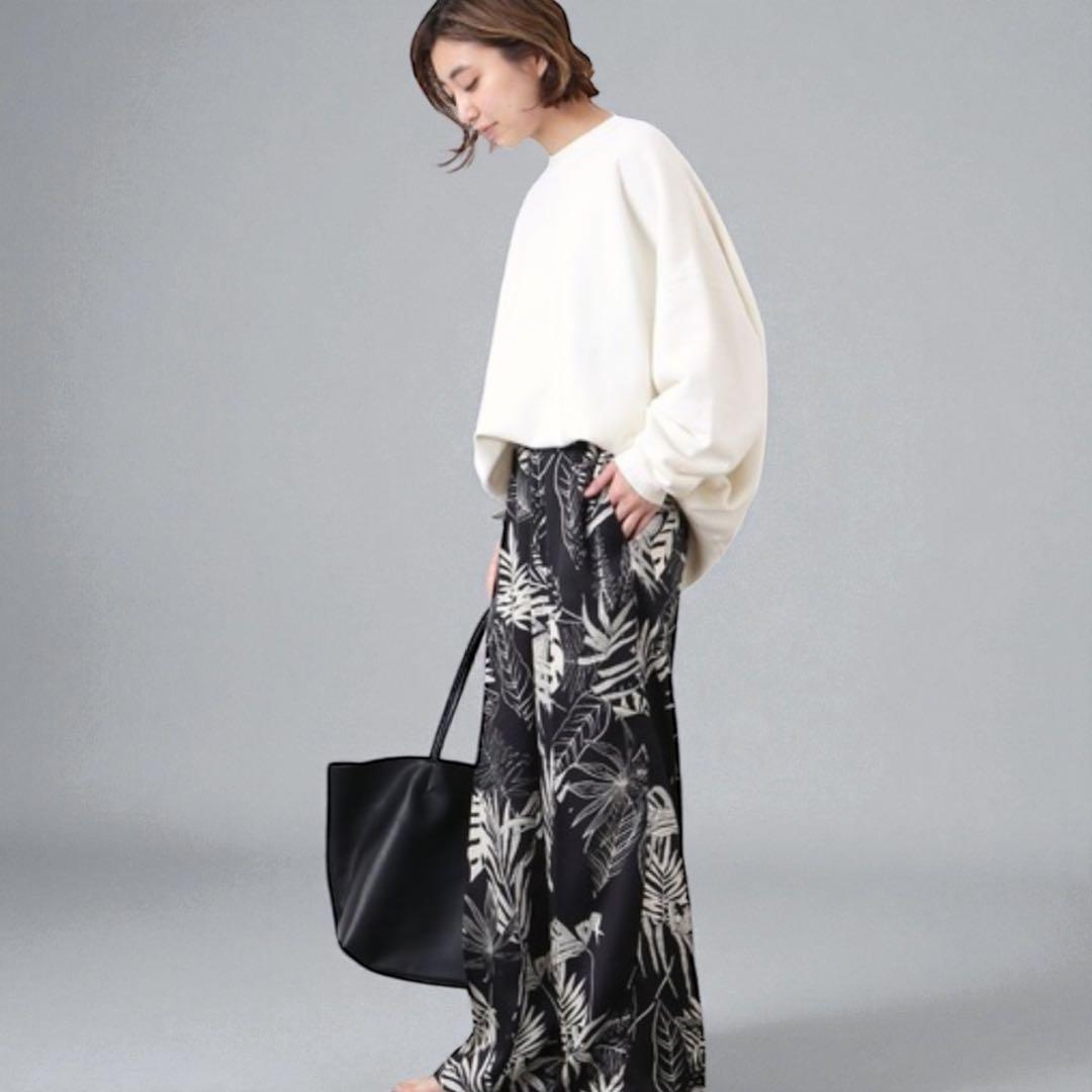 【美品】ドゥーズィエムクラス プルオーバー トレーナー スウェット 白 フリー