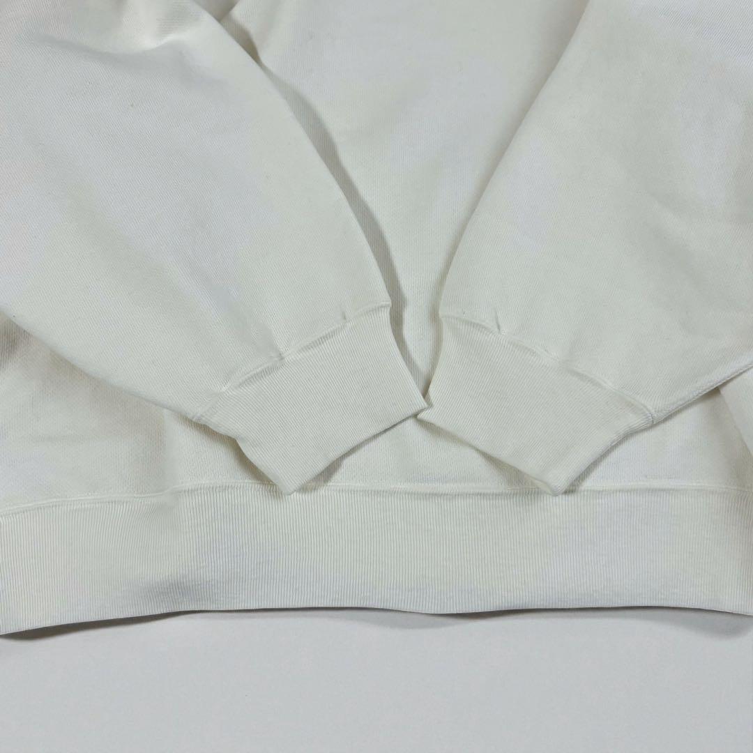 【美品】ドゥーズィエムクラス プルオーバー トレーナー スウェット 白 フリー