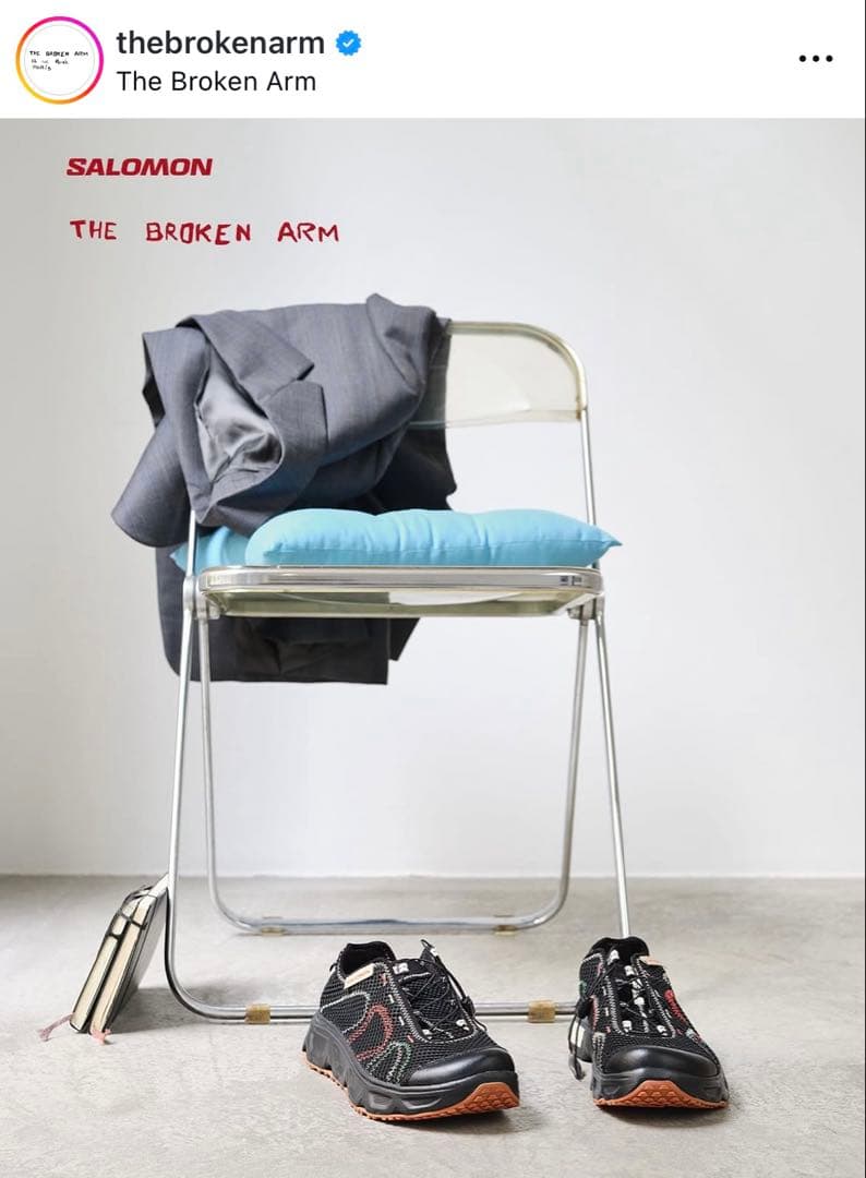 靴 Salomon x The Broken Arm RX Travel 23.5