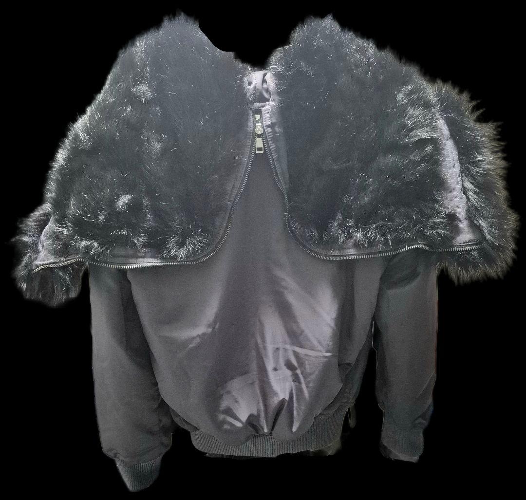 DIESEL N-2B ファー ジャケット ブルゾン y2k