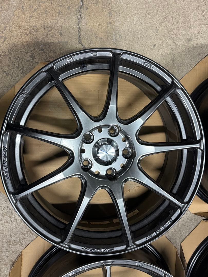 WedsSport SA-99R ホイール4本 18インチ 7.5J 114.3