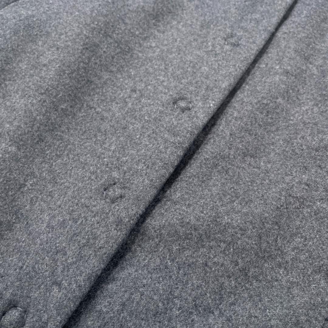 極美品✨ MAX&Co. マックスマーラ モヘヤ混 ノーカラーコート バイカラー