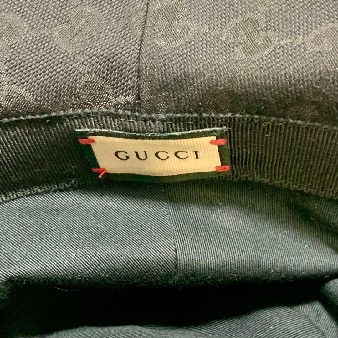 M*y様 GUCCI バケットハットブラック 正規品